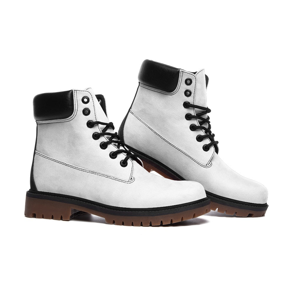 Whiteout Suede Boots Shoes
