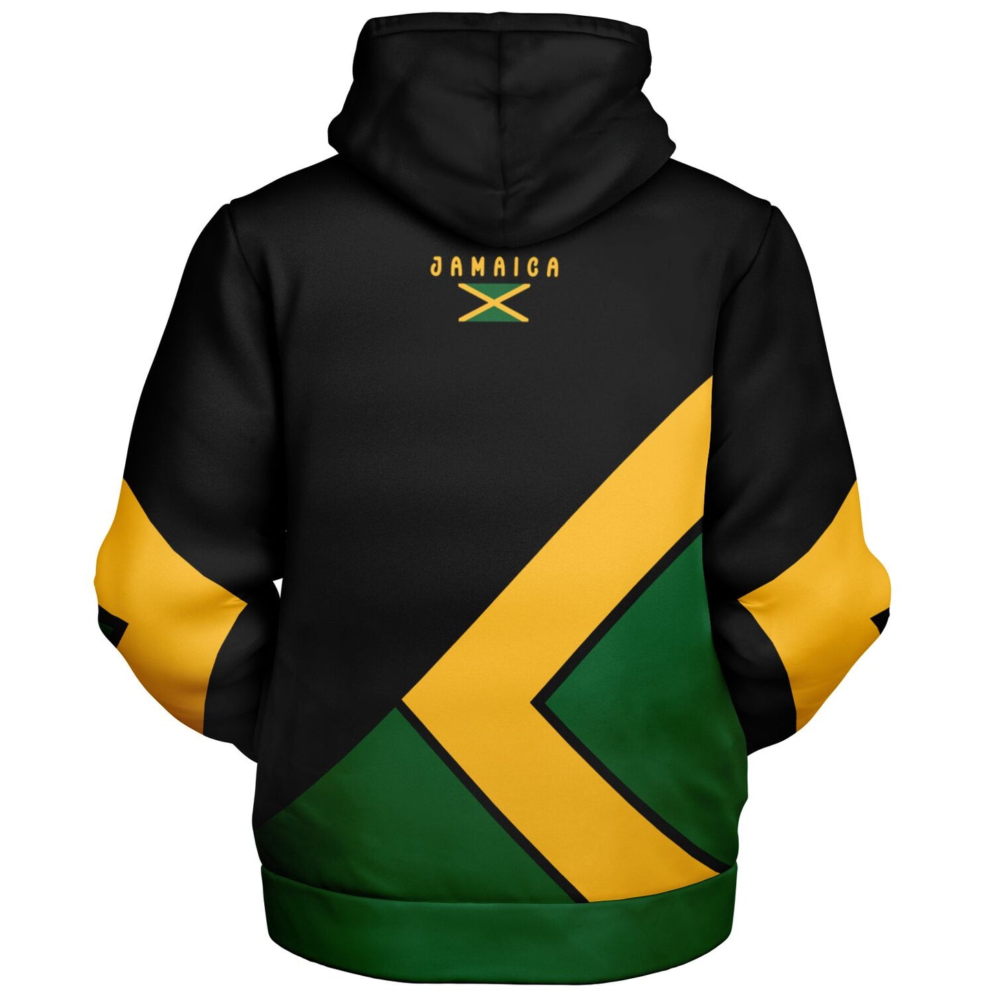 Jamaica Fleece Lined Zip Up Hoodie