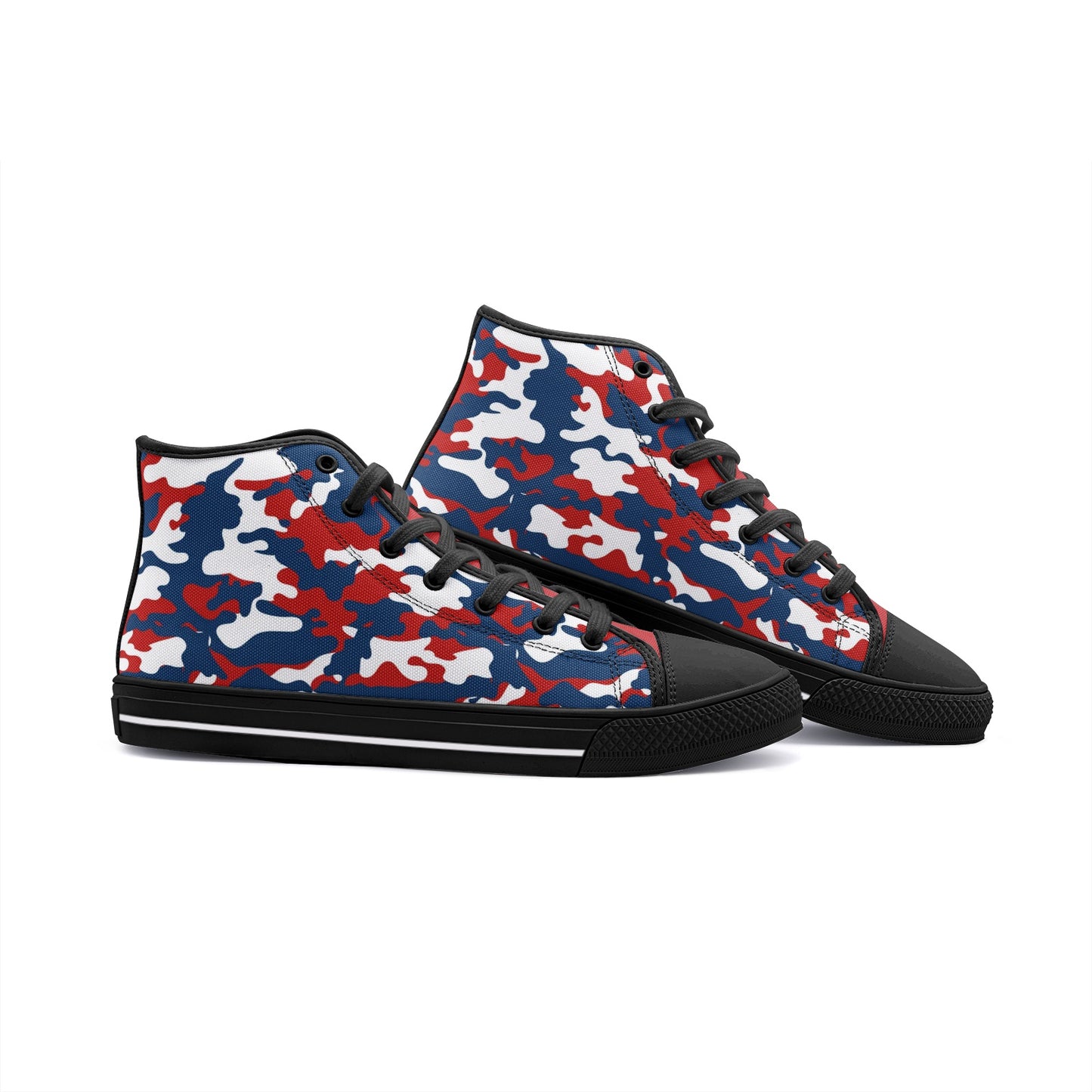 USA Camo Shoes with camo print