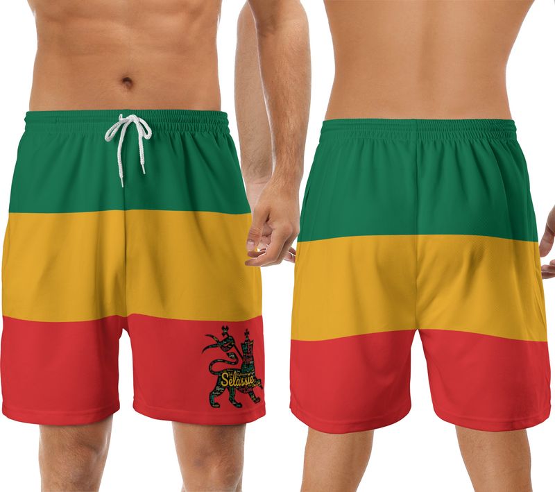 Lion Of Judah Athletic Shorts