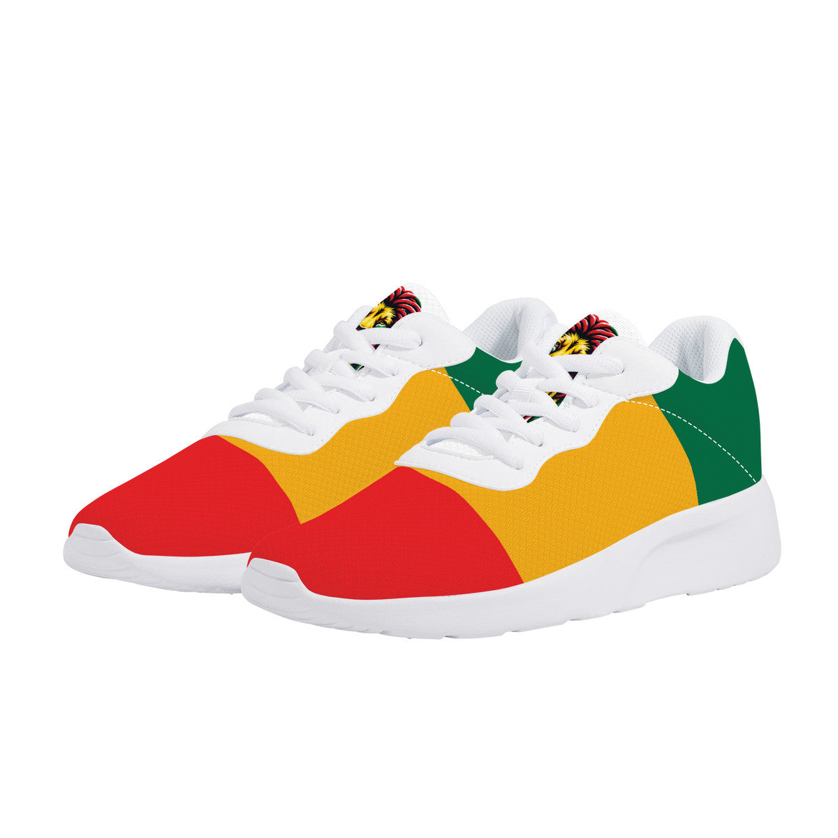 Rasta Stripes White Shoes Rastarunner Lite
