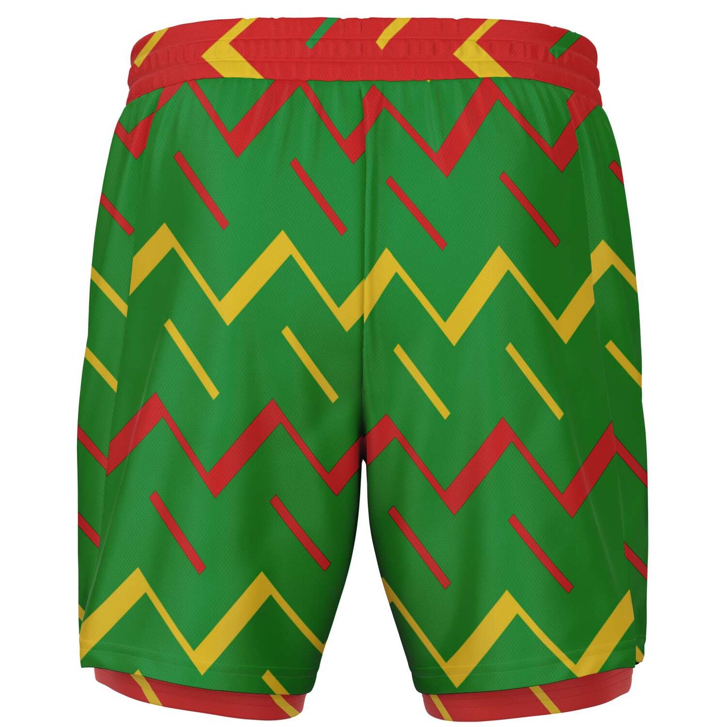 Jamaica Athletic 2-in-1 Compression Shorts