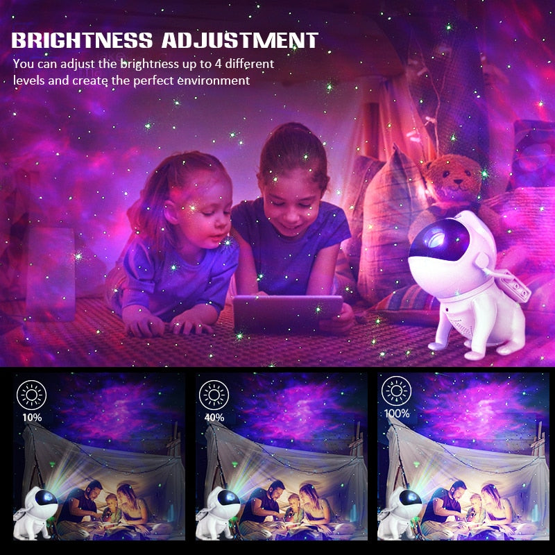 Space Dog Bluetooth Galaxy Star Projector: WIFI App-Controlled