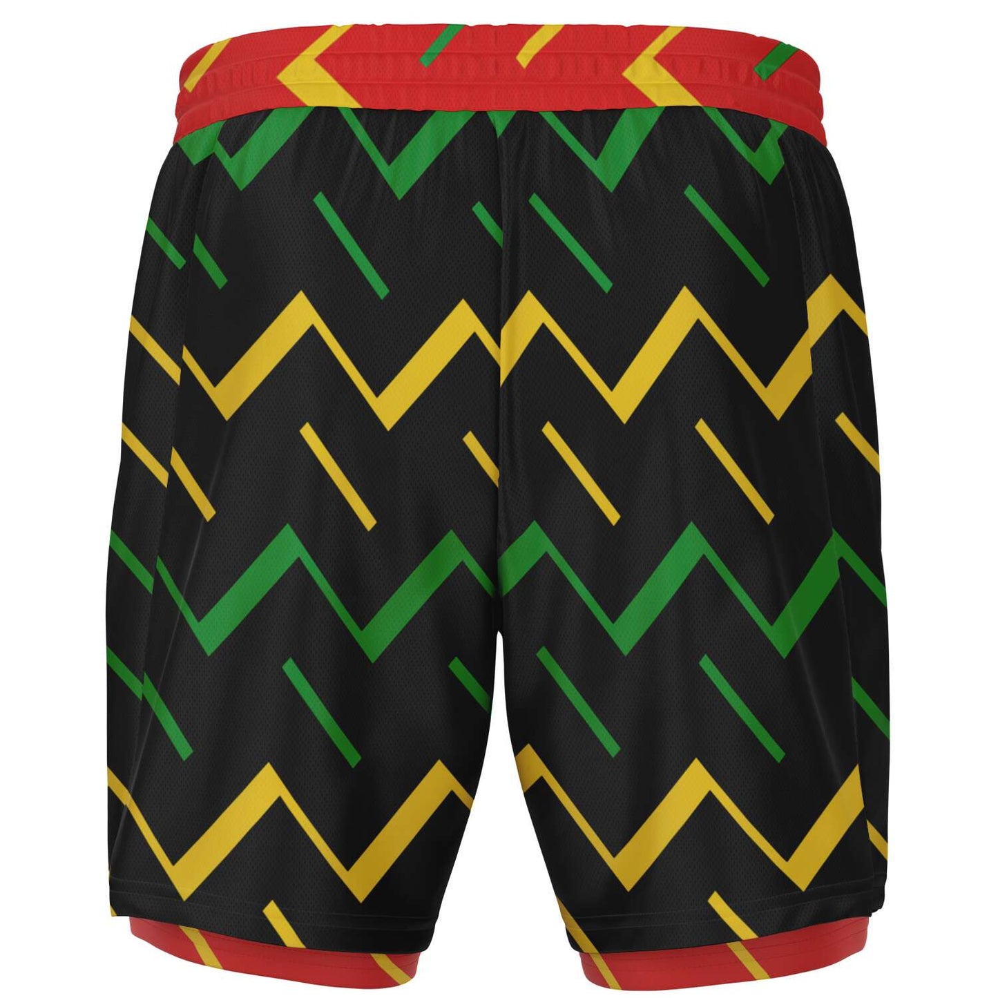 Jamaica Athletic 2-in-1 Compression Shorts
