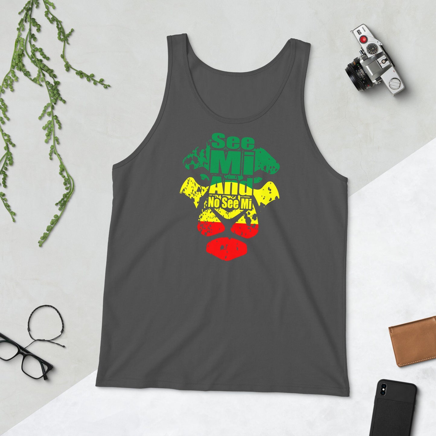 Jamaica Tank Top - "See Mi and No See Mi"