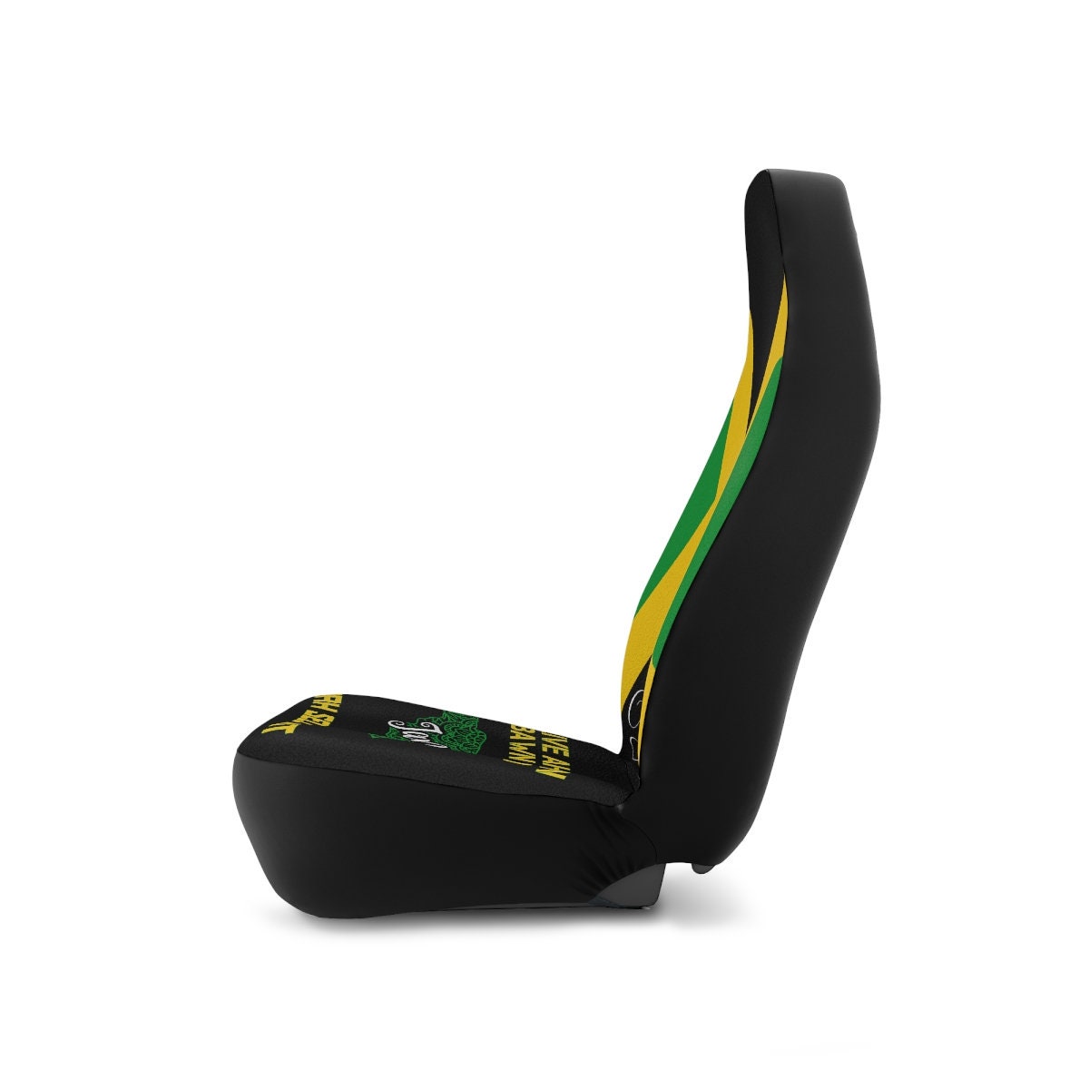 Jamaican Flag Car Seat Cover (Set Of 2) - Universal