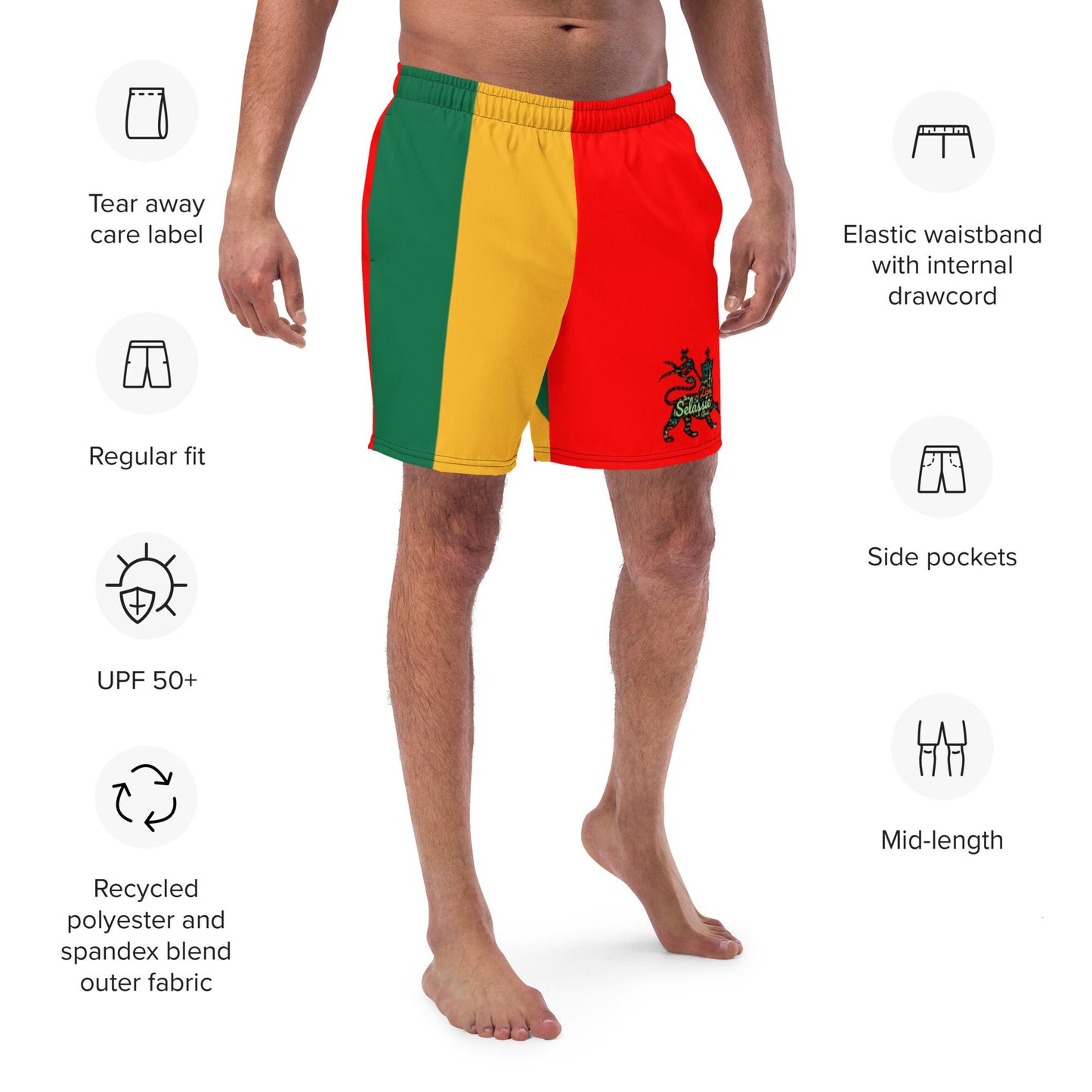 Lion of Judah Swim Trunks