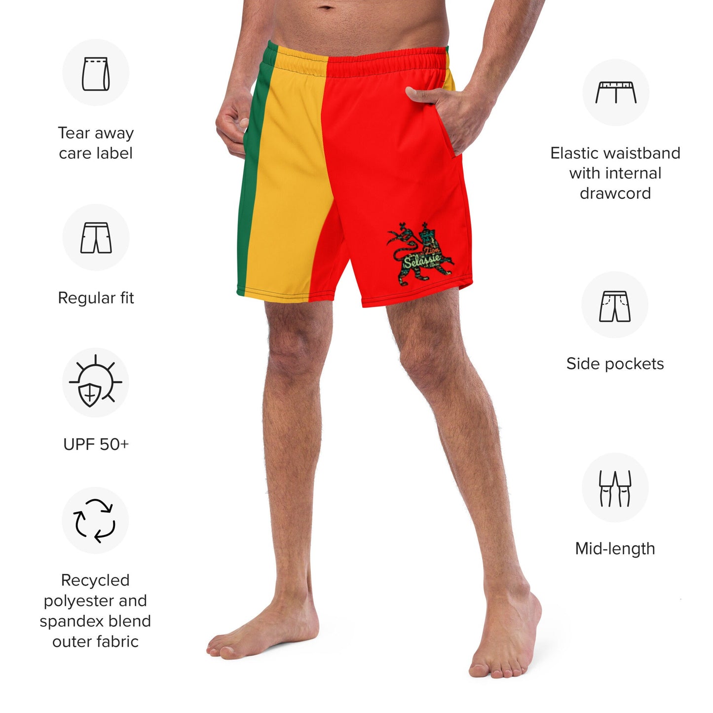 Lion of Judah Swim Trunks