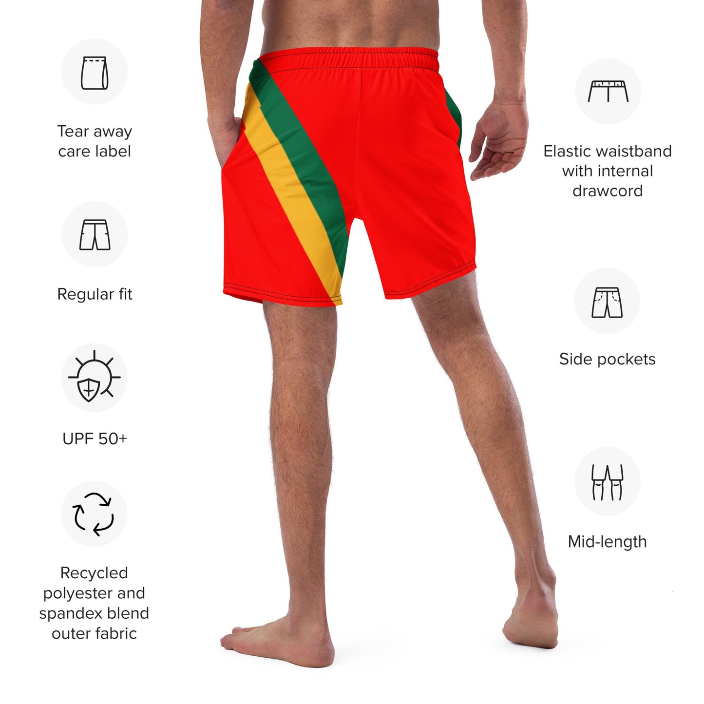 Lion of Judah Swim Trunks
