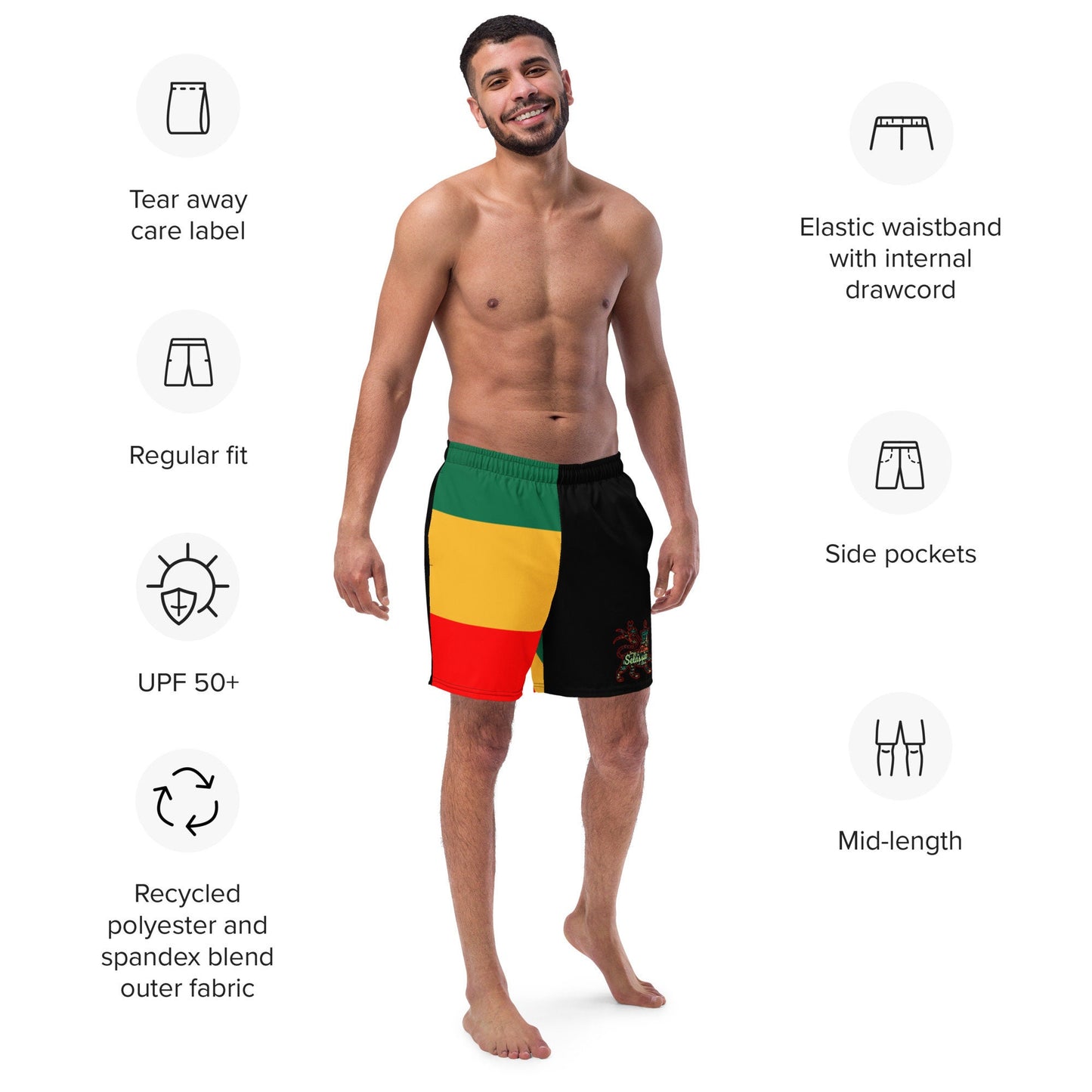 Lion of Judah Swim Trunks