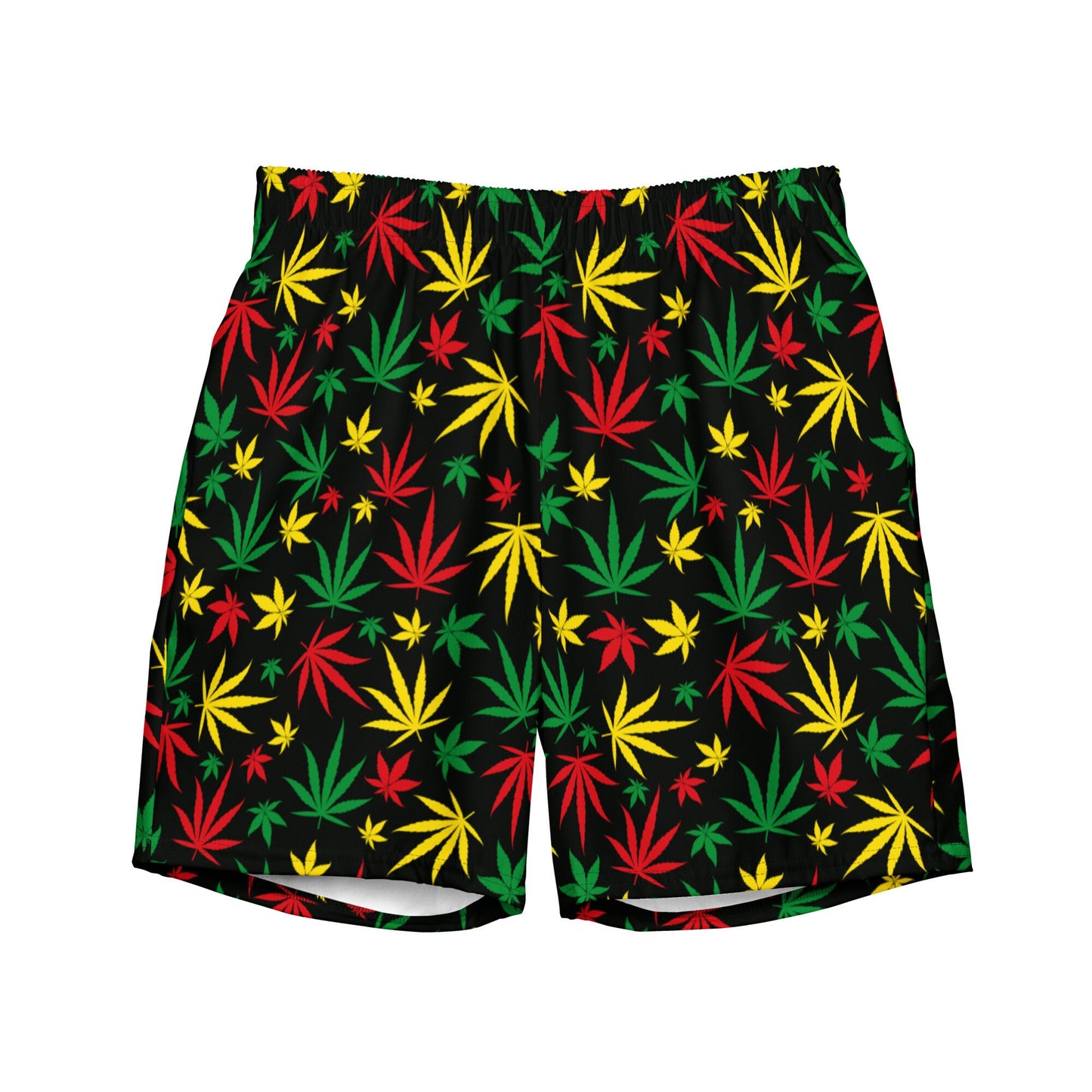 420 Cannabis Swim Trunks