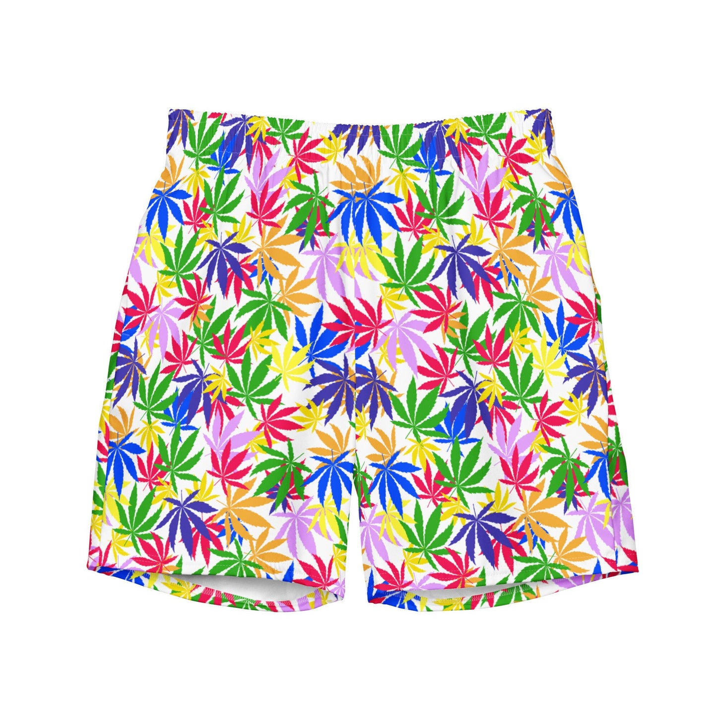 420 Cannabis Swim Trunks