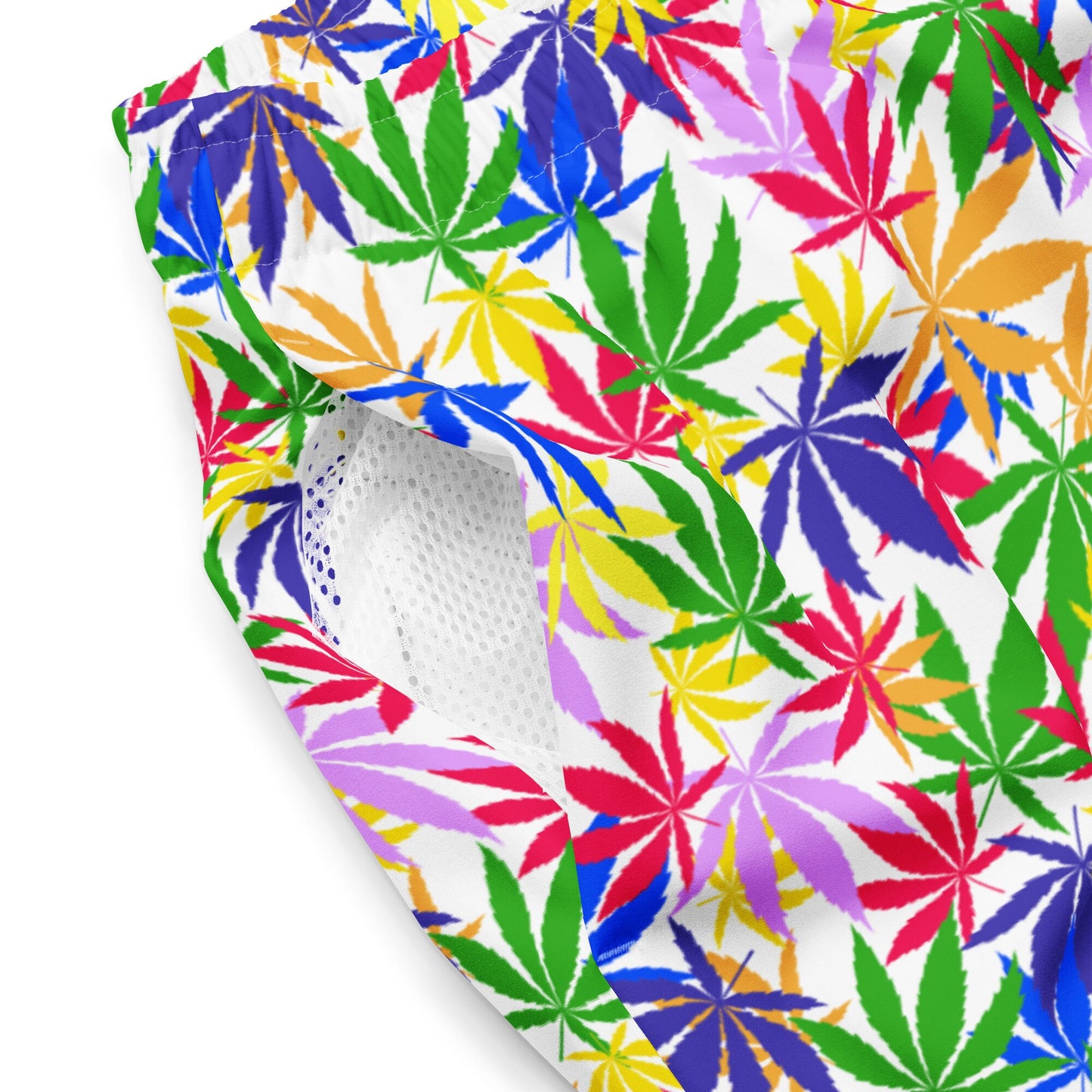 420 Cannabis Swim Trunks