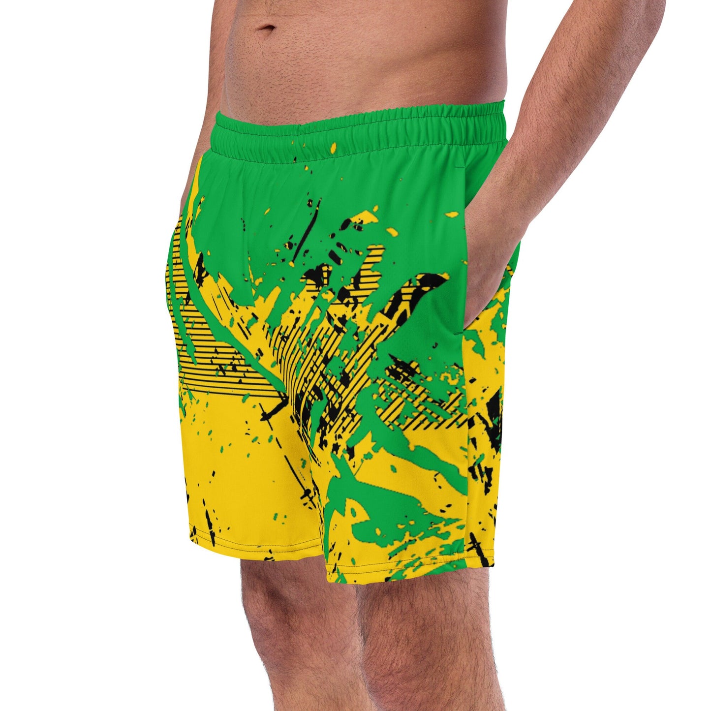 Jamaica Splatter Swim Trunks