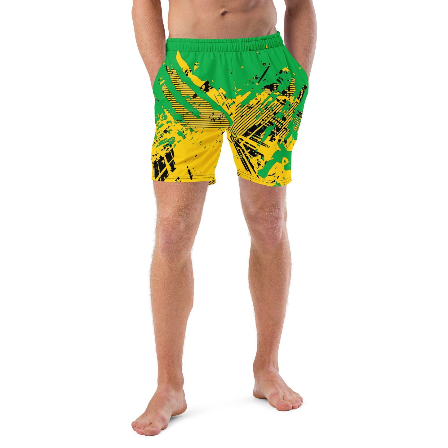 Jamaica Splatter Swim Trunks