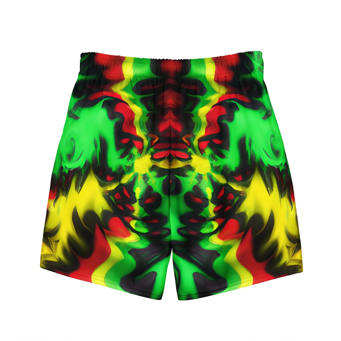 Tie Dye Rasta Swim Trunks