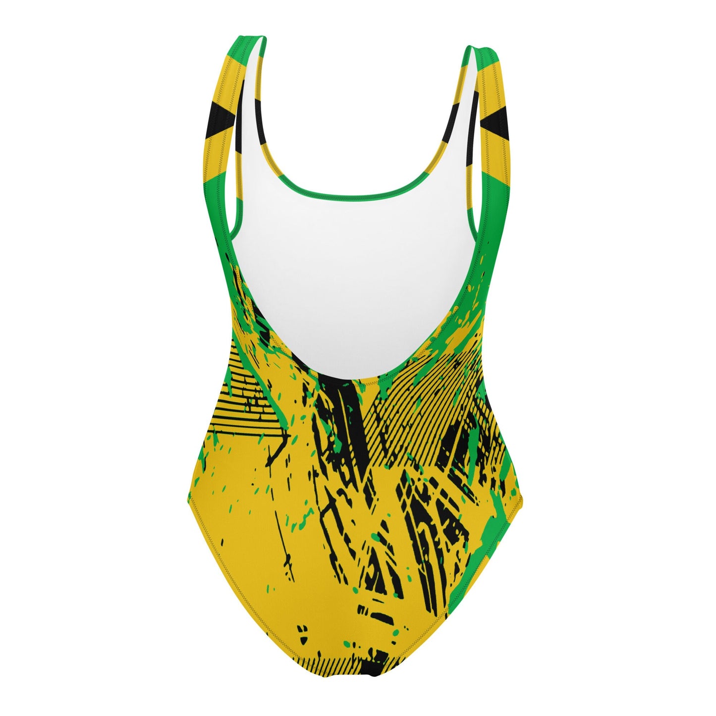 Jamaica Flag Swimsuit Monokini