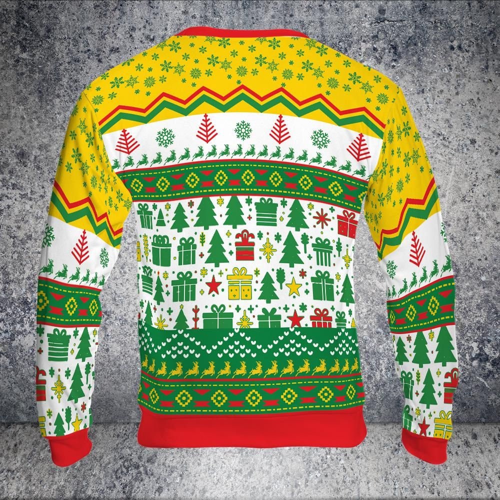 Unique Rastafarian Ugly Christmas Sweater