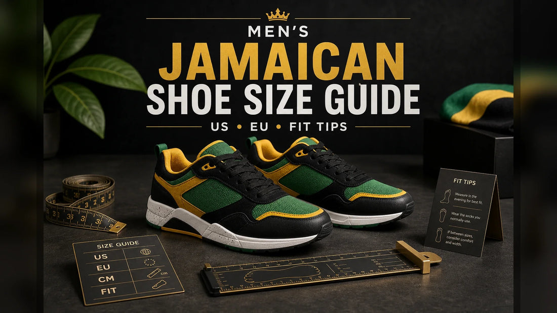 Jamaican Shoes Size Guide for Men: Every Size Explained