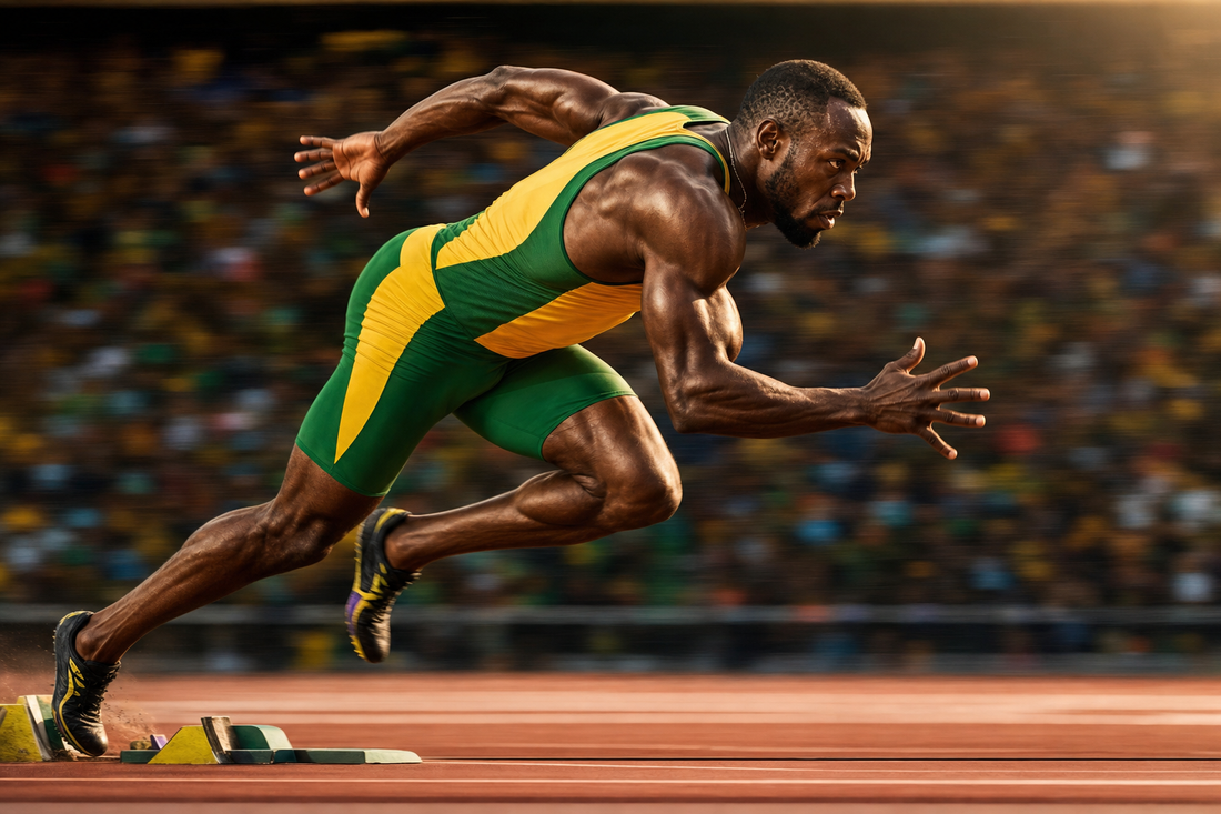Jamaican sprinter on track — Jamaica athletics statistics
