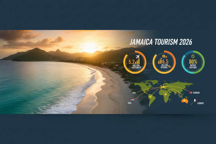 Jamaica Tourism Statistics: Visitors, Revenue, Source Markets & Trends