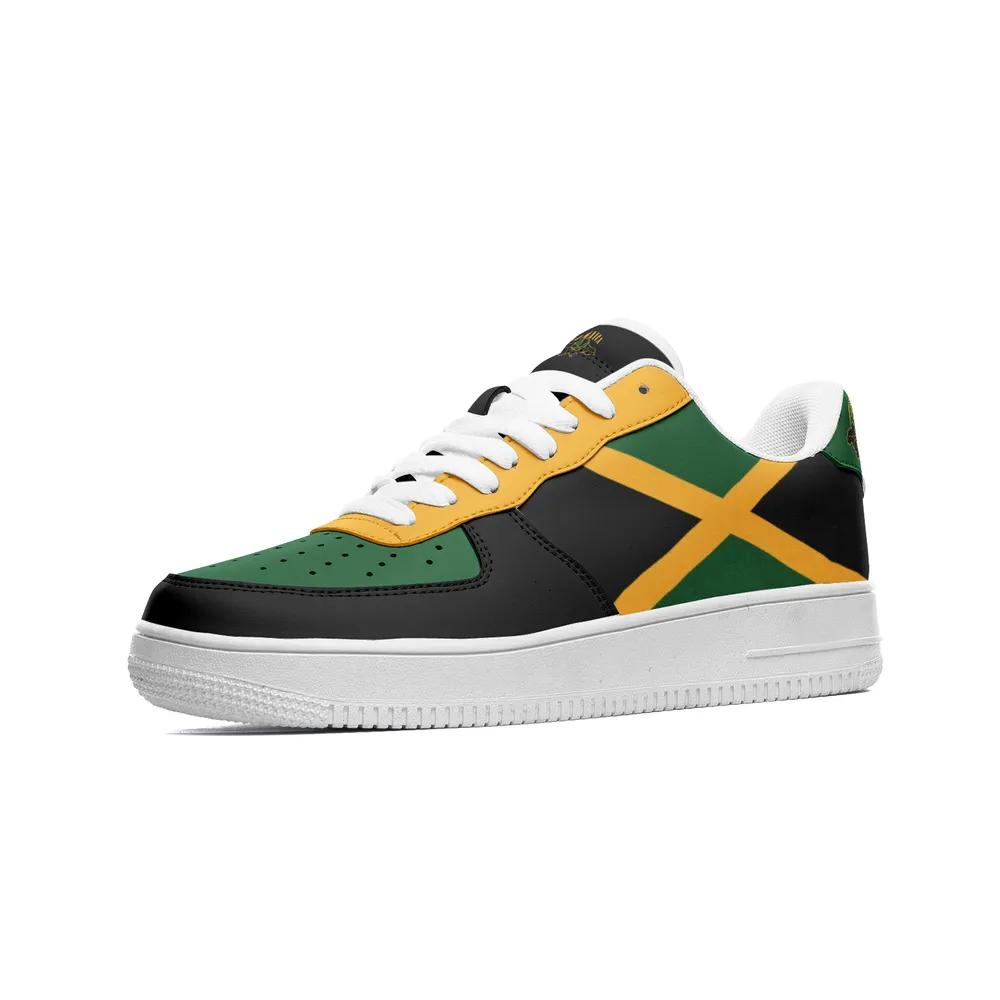 Low Tops, Jamaica Flag Shoes