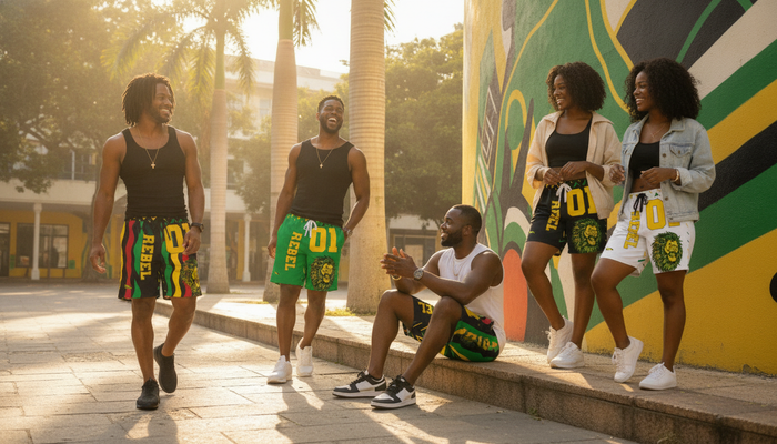 Jamaica Athletic & Casual Shorts