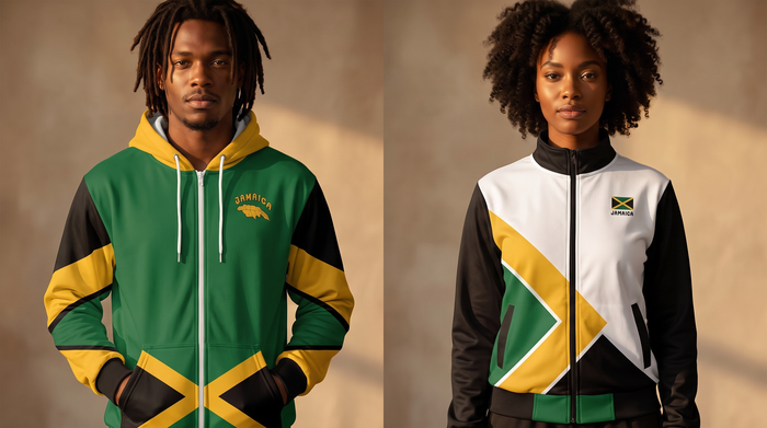Jamaican Hoodies and Jackets
