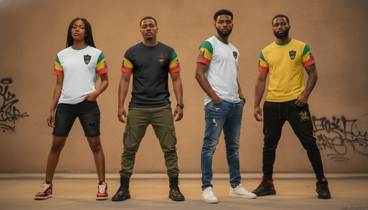 Rasta Graphic T-Shirts