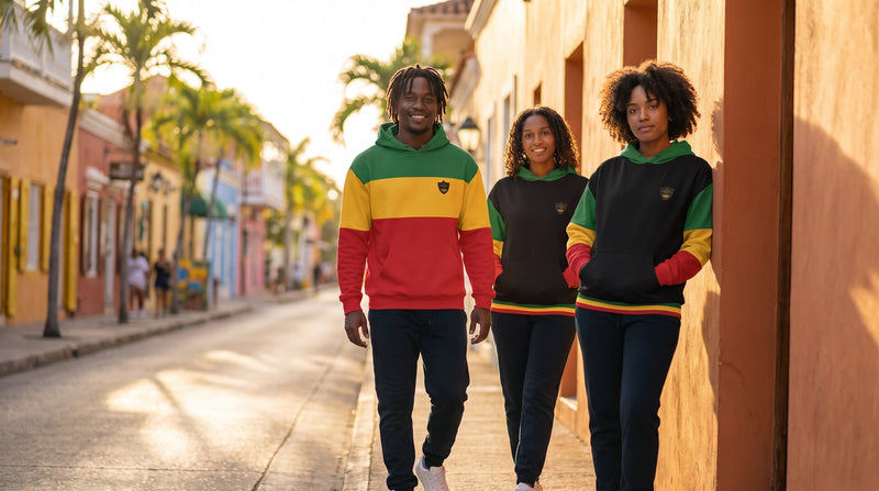 Rasta hoodies