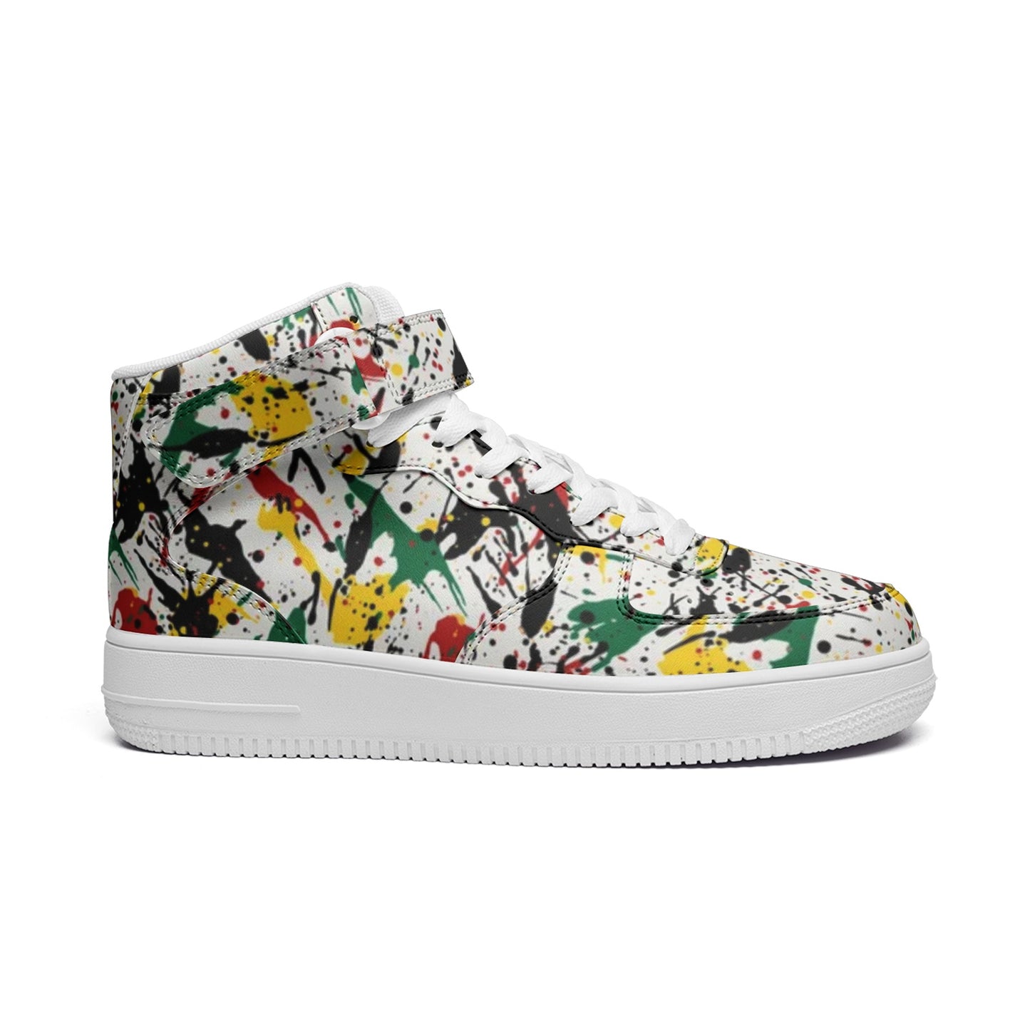 Rasta Shoes - Paint Splatter Sneakers