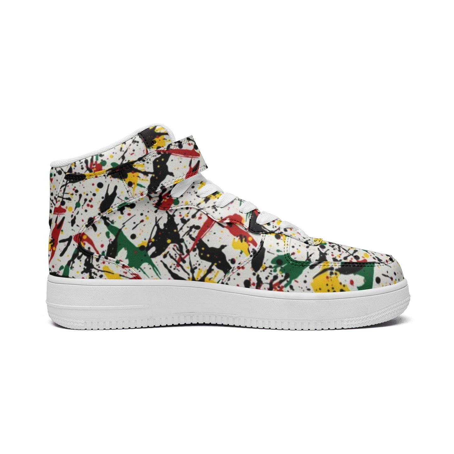 Rasta Shoes - Paint Splatter Sneakers