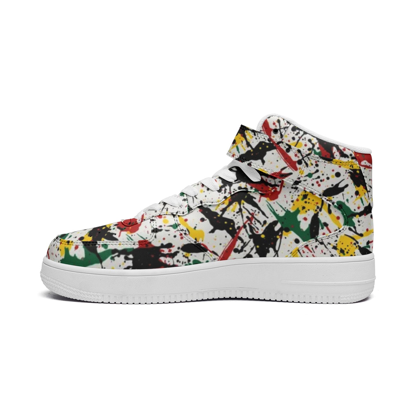 Rasta Shoes - Paint Splatter Sneakers