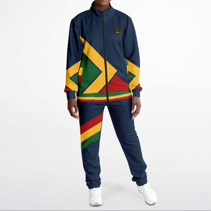 Rasta Tracksuit - Lion Of Judah Navy