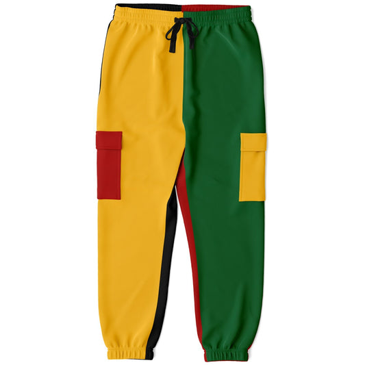 Colorful Casual Cargo Sweatpants