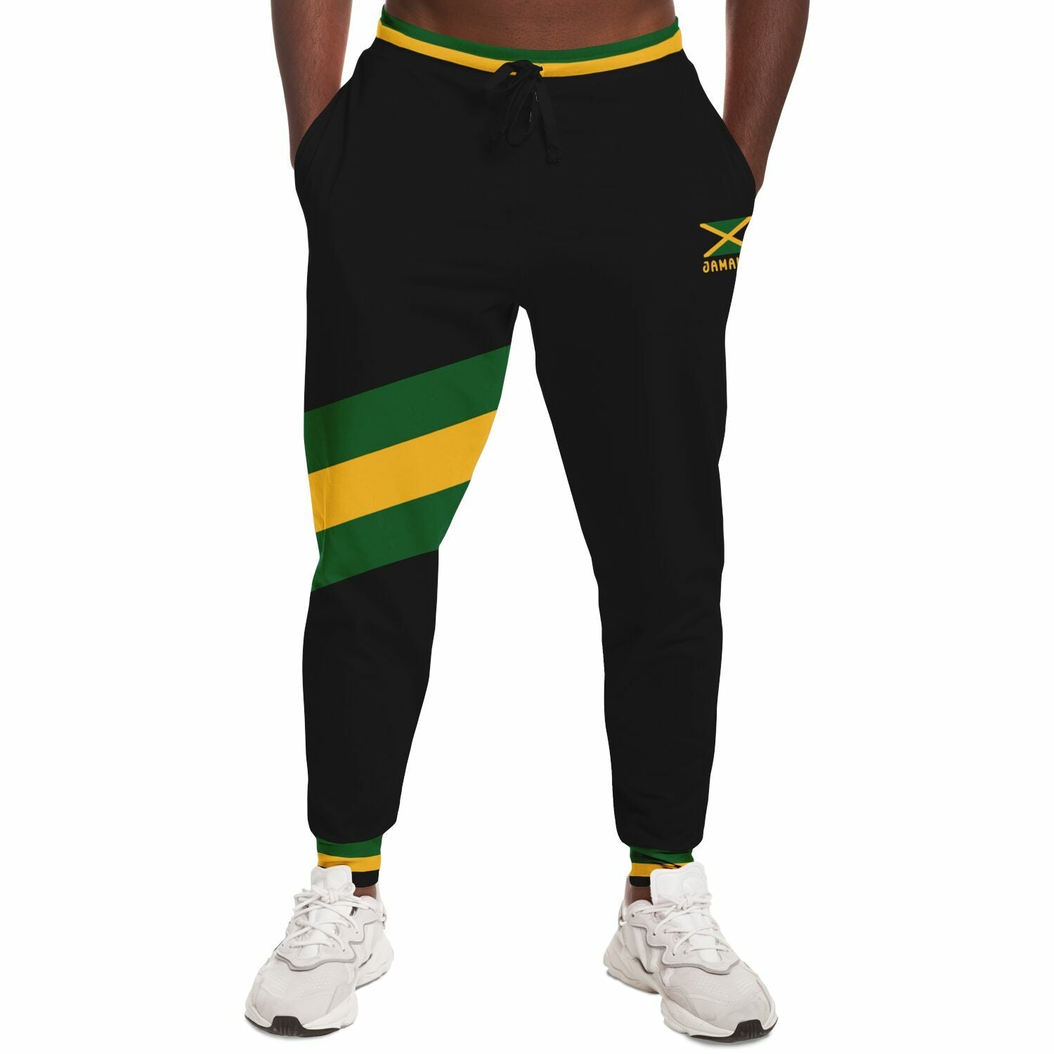 Jamaica Flag Athletic Jogger Pants