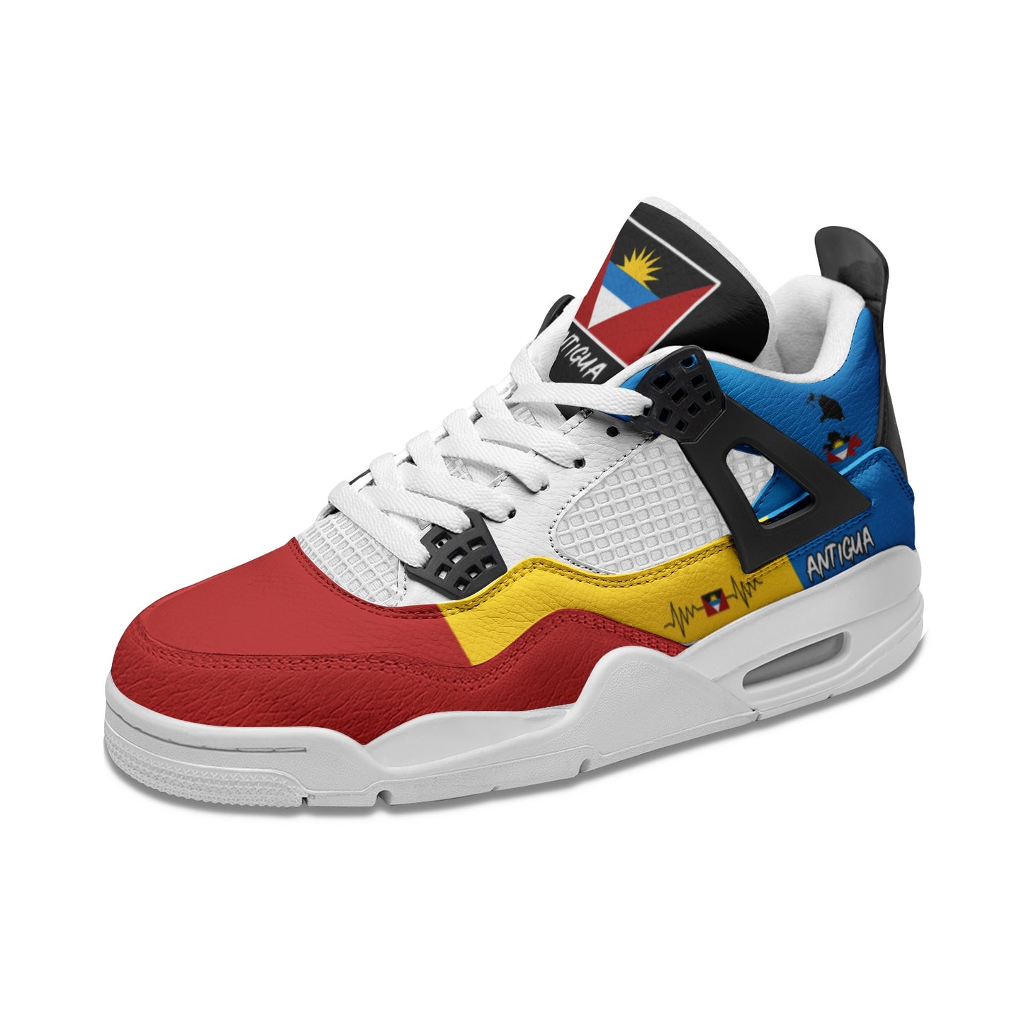 Antigua & Barbuda Mid Top Sneakers - Rebel Sole