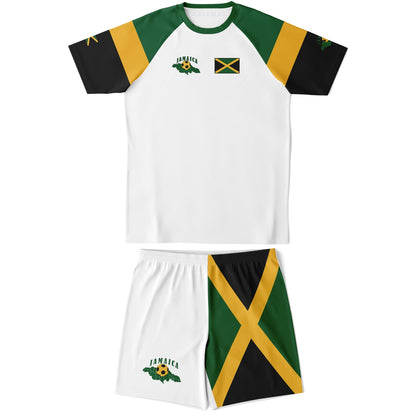 Jamaica National Team Soccer Jersey Set White