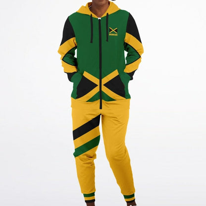 Jamaica Casual Hoodie and Jogger Set