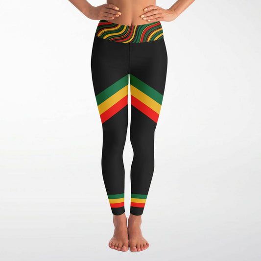 Rasta Yoga Leggings