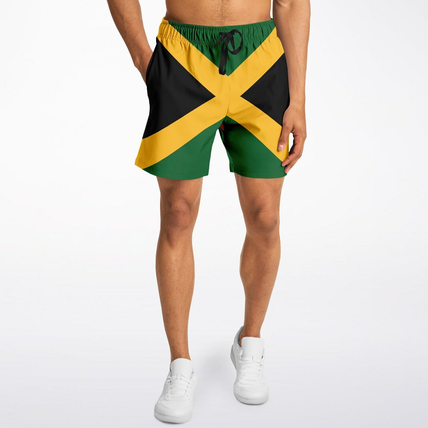 Jamaica Flag Above Knee Shorts