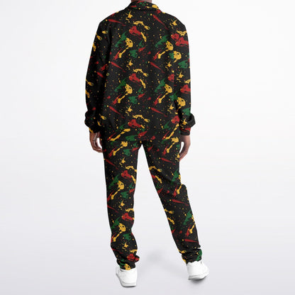 Rasta Splatter Tracksuit