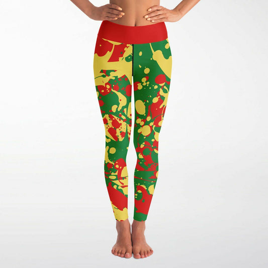 Rasta Yoga Leggings