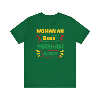 Jamaica T-Shirt - Woman Ah Boss