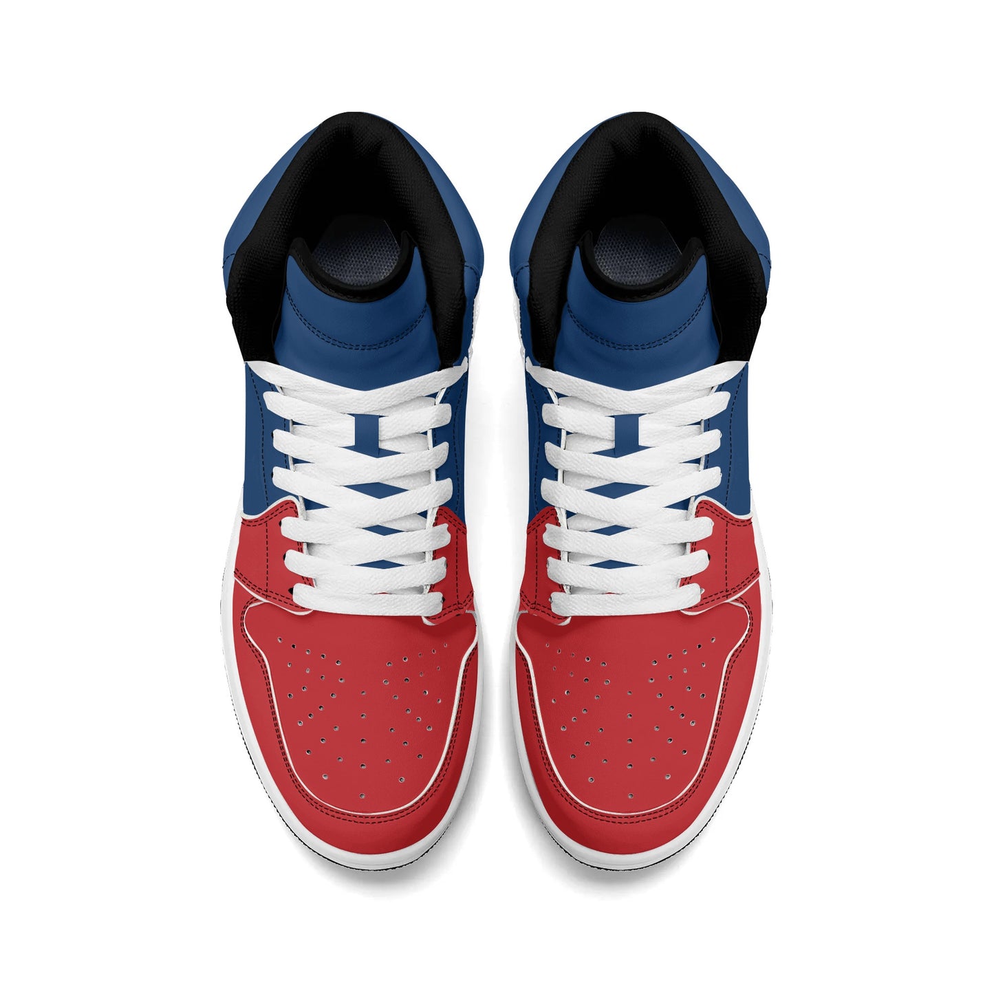 Red and Blue High Tops