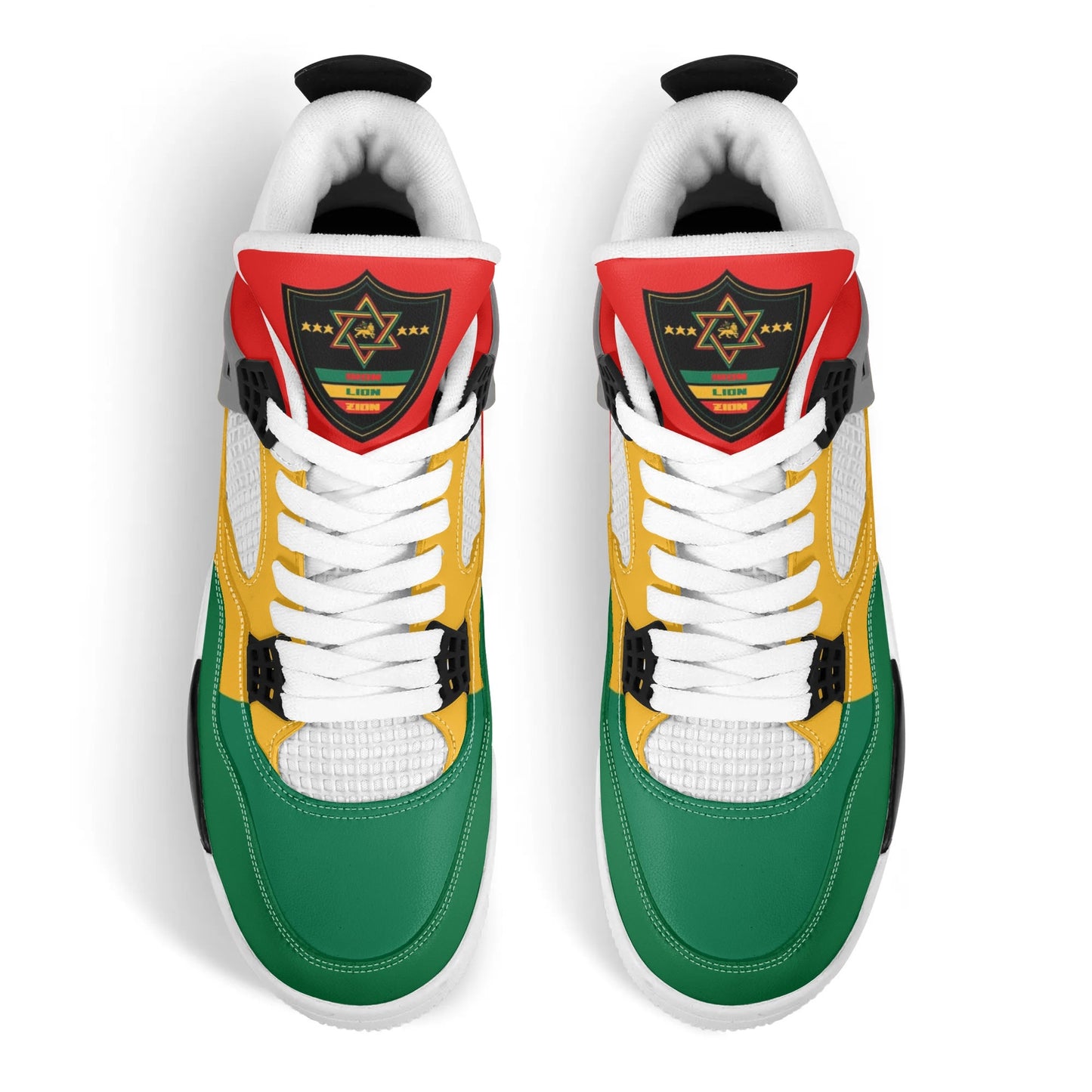 Rasta Shoes - Iron Lion Zion Sneakers