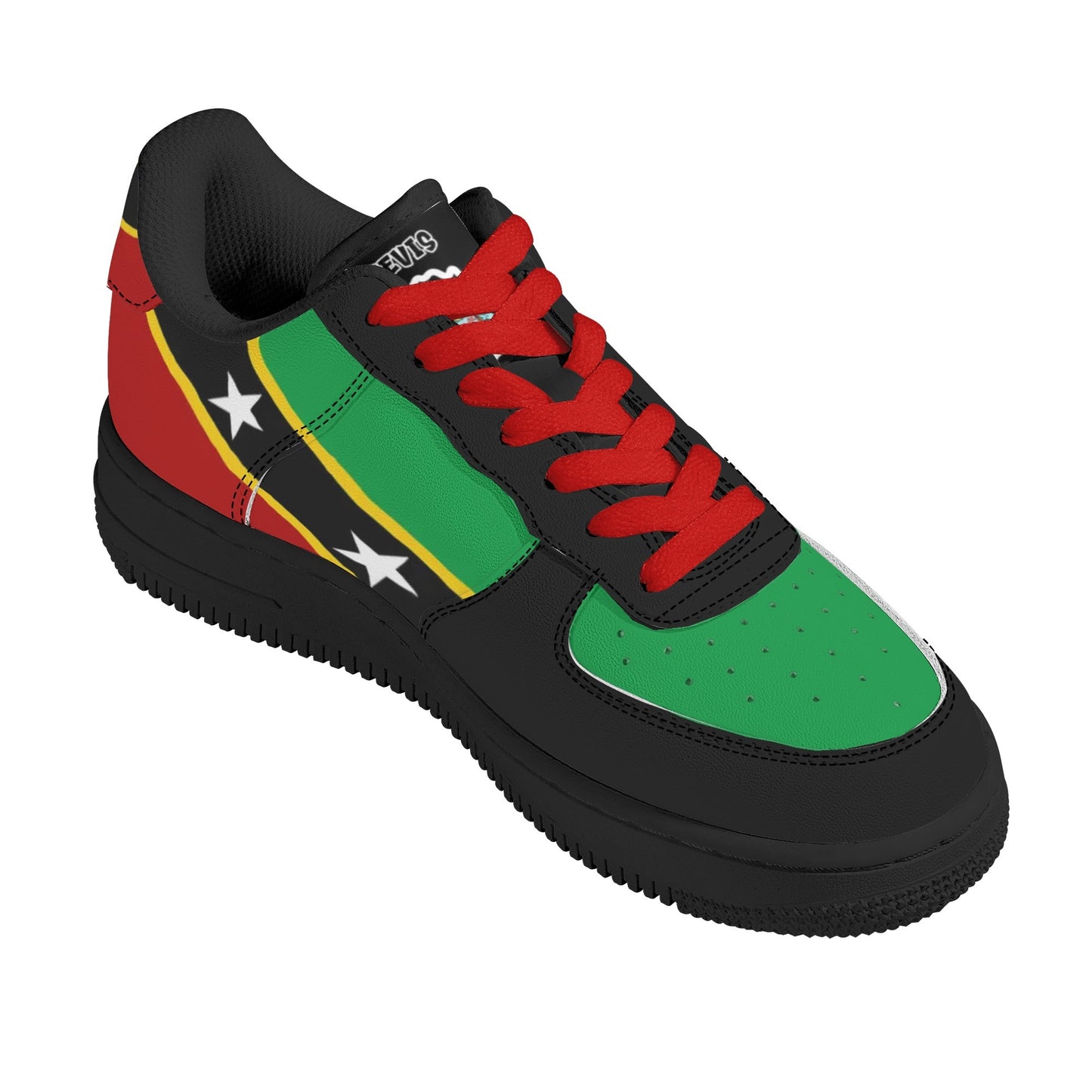 St Kitts and Nevis flag low top shoes with Caribbean island colors - image 14