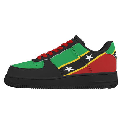 St Kitts and Nevis flag low top shoes with Caribbean island colors - image 15