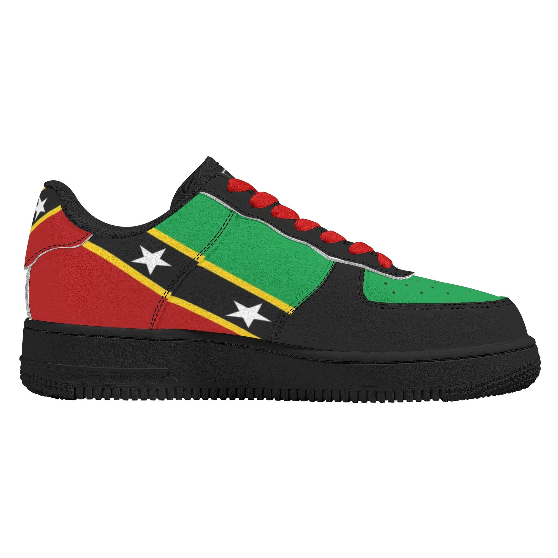 St Kitts and Nevis flag low top shoes with Caribbean island colors - image 16