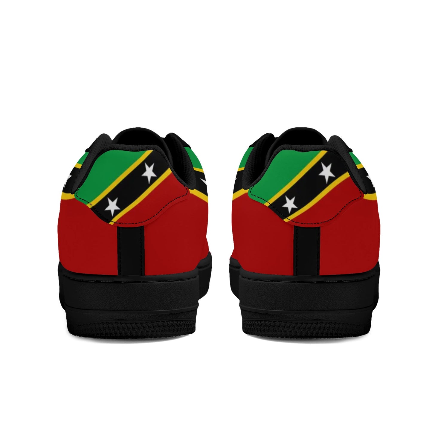 St Kitts and Nevis flag low top shoes with Caribbean island colors - image 11